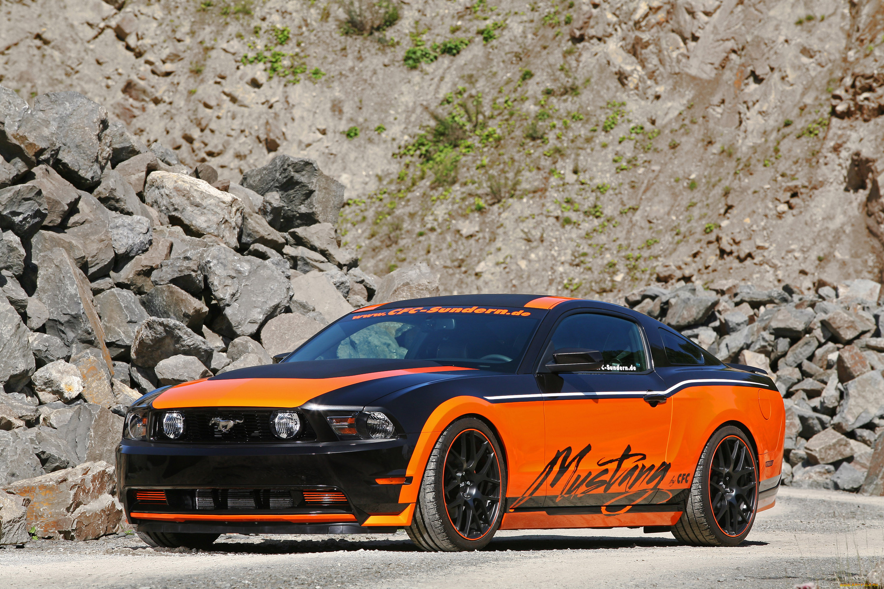 , mustang, custom